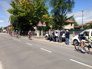 ancora un allungamento dopo metà gara...